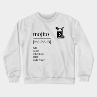 Mojito cocktail Crewneck Sweatshirt